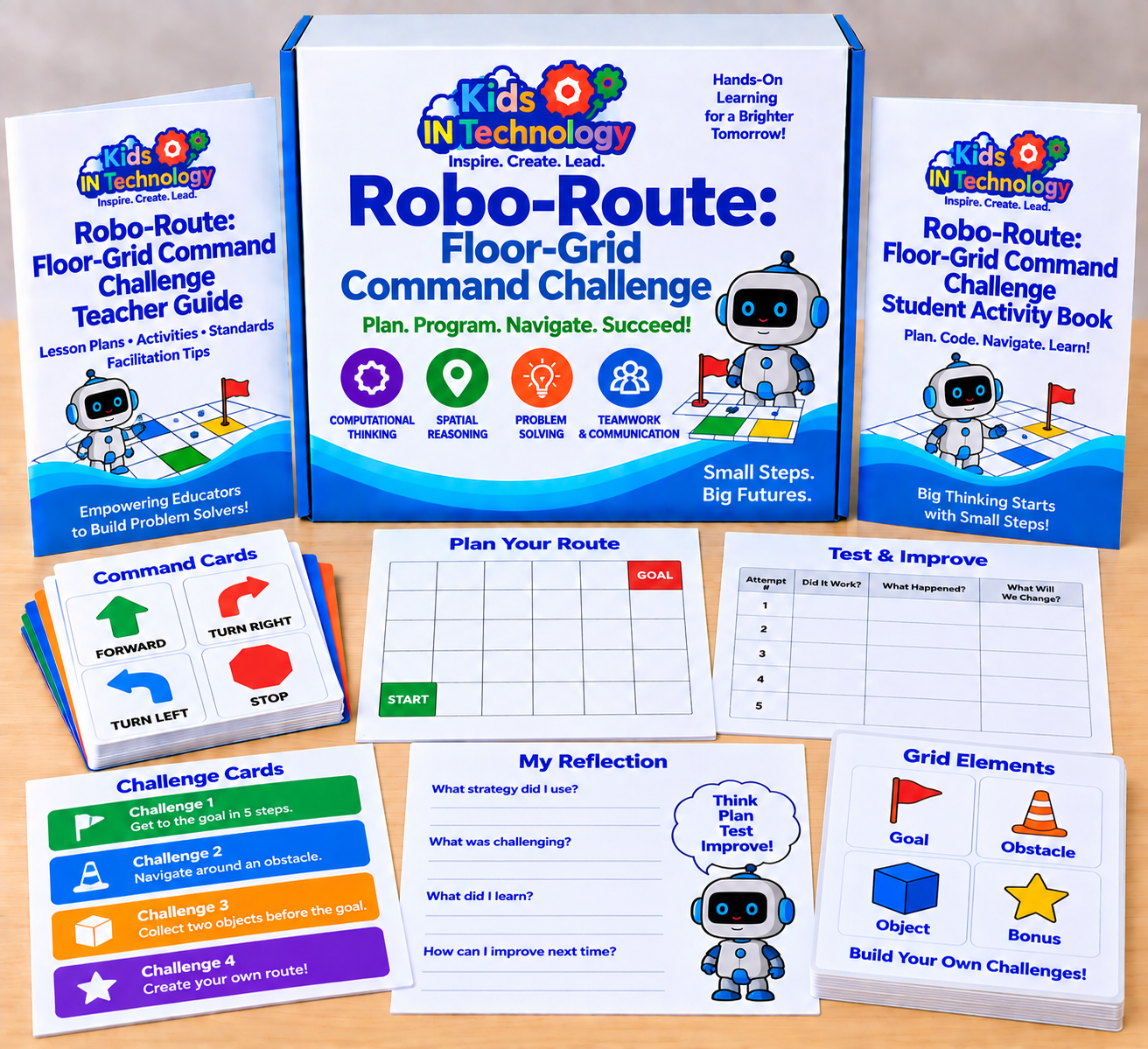 Robo-Route: Floor-Grid Command Challenge